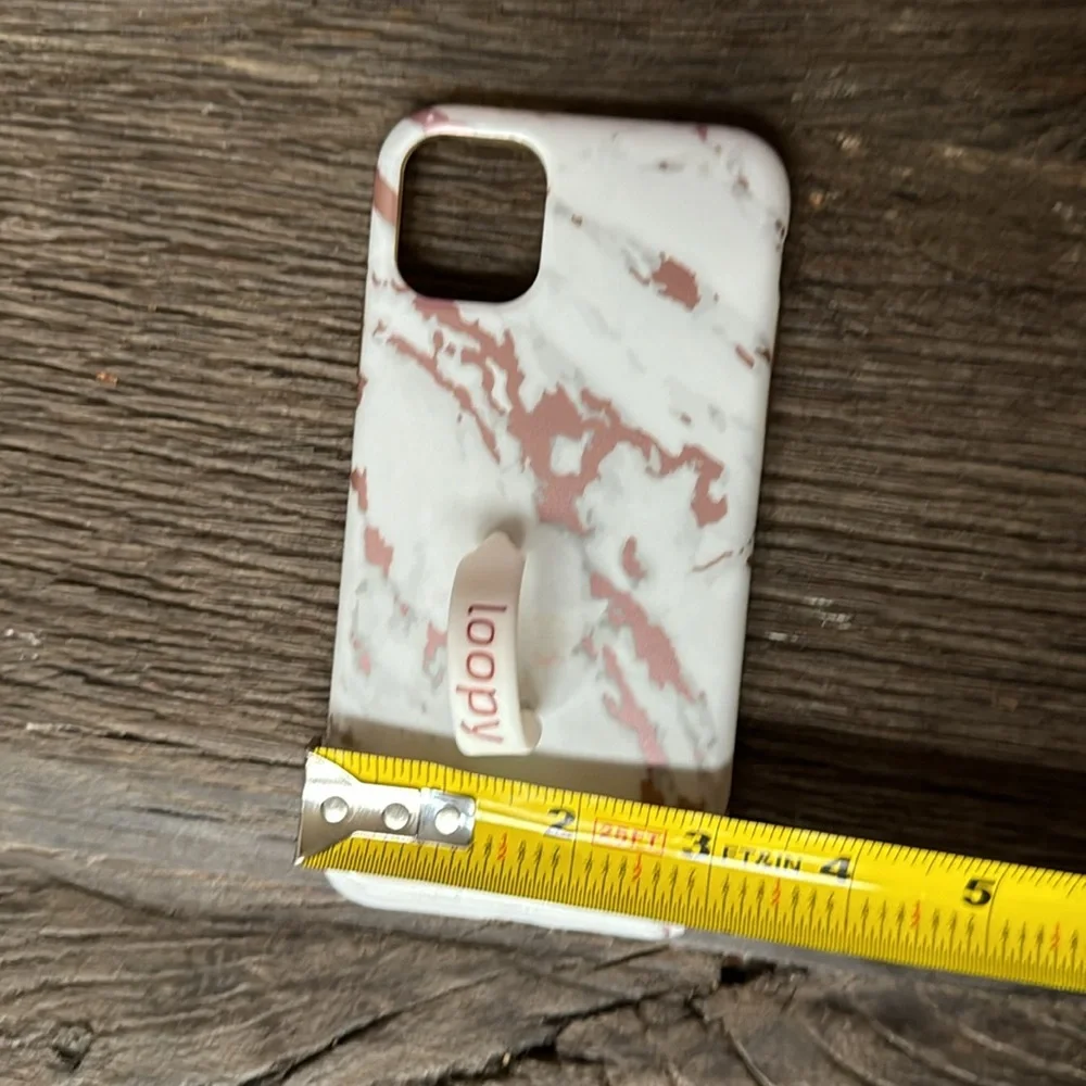 Loopy for iPhone 11 or 12 pro White Marble